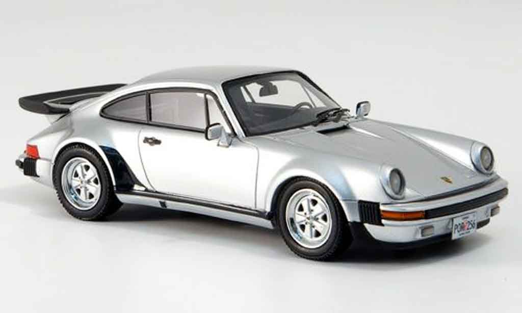 Porsche 930 Turbo 1/43 Neo Turbo US Version grigio metallisee 1985 modellino in miniatura