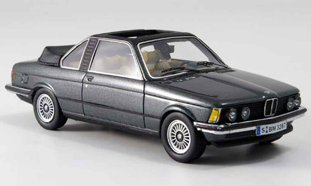 Bmw 320 E21 1/43 Neo E21 i (E 21) Baur Cabriolet grigio 1979 modellino in miniatura