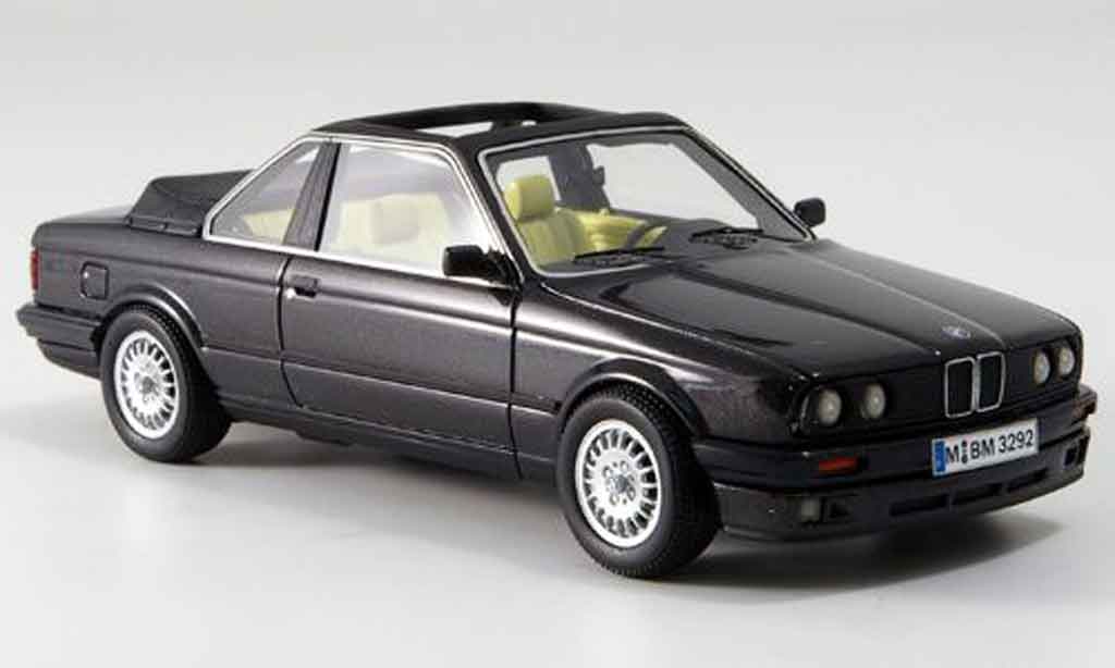Bmw 320 E30 1/43 Neo E30 i (E30) Baur Cabriolet grigio 1986 modellino in miniatura
