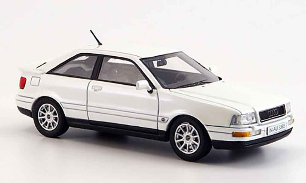 Audi Coupe GT 1/43 Neo bianco modellino in miniatura