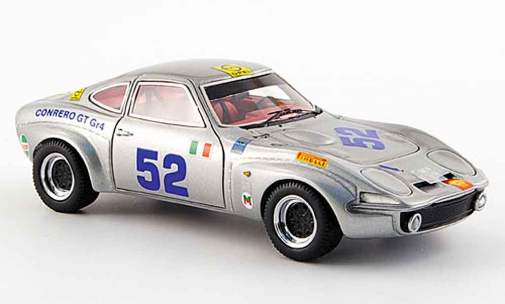 Opel GT 1/43 Neo no.52 conrero gr.4 targa florio 1971 modellino in miniatura