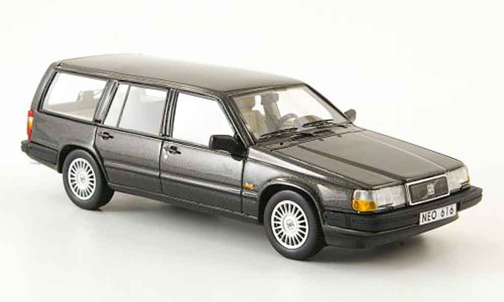 Volvo 940 1/43 Neo GLE Estate anthrazit 1992 modellino in miniatura