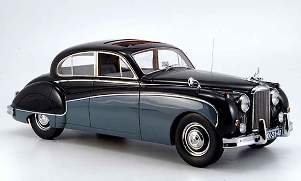 Jaguar MK 8 1/18 Neo 8 nero grigio 1957 modellino in miniatura