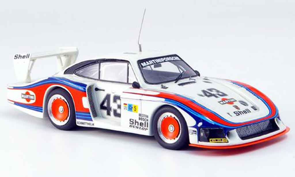 Porsche 935 1978 1/43 Look Smart 1978 Moby Dick No.43 Le Mans bianco modellino in miniatura
