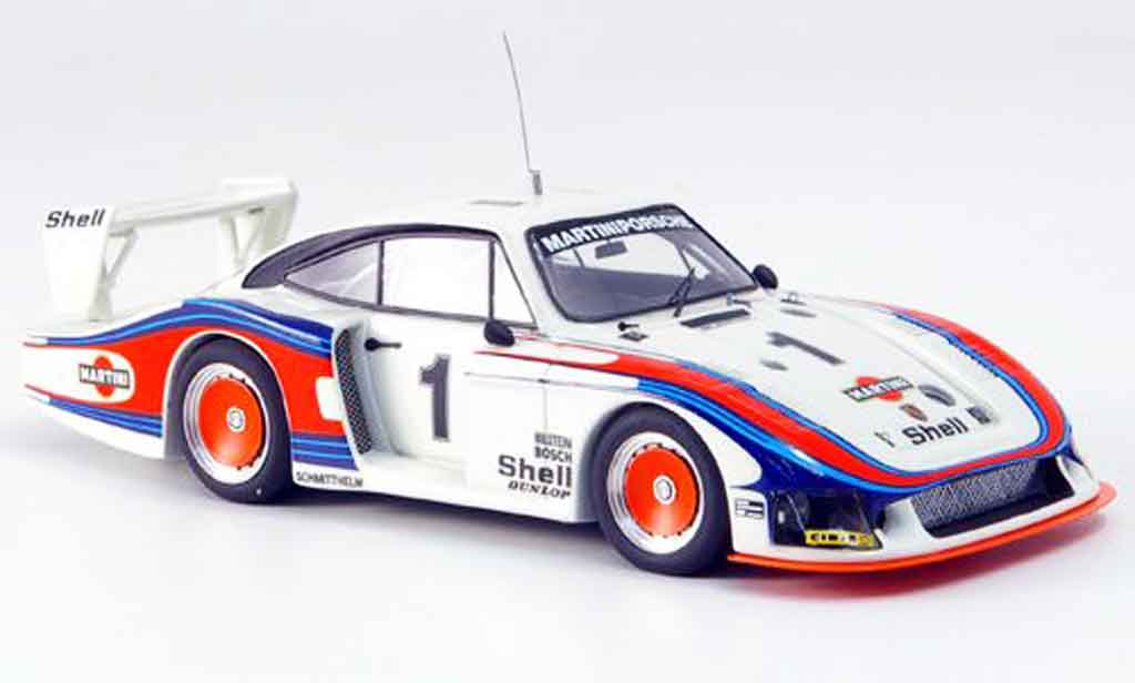Porsche 935 1978 1/43 Look Smart 1978 Moby Dick No.1 Le Mans bianco modellino in miniatura