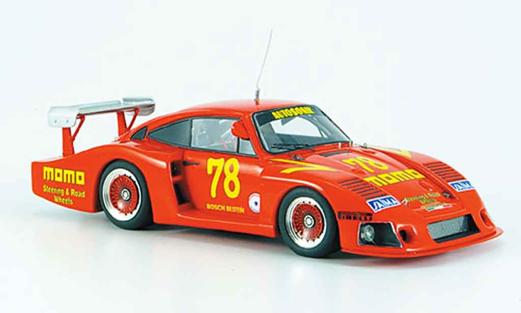 Porsche 935 1980 1/43 Look Smart 1980 Moby Dick No.78 Momo orange modellino in miniatura