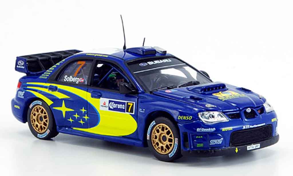 Subaru Impreza 1/43 Vitesse p.solberg mexico 2007 modellino in miniatura