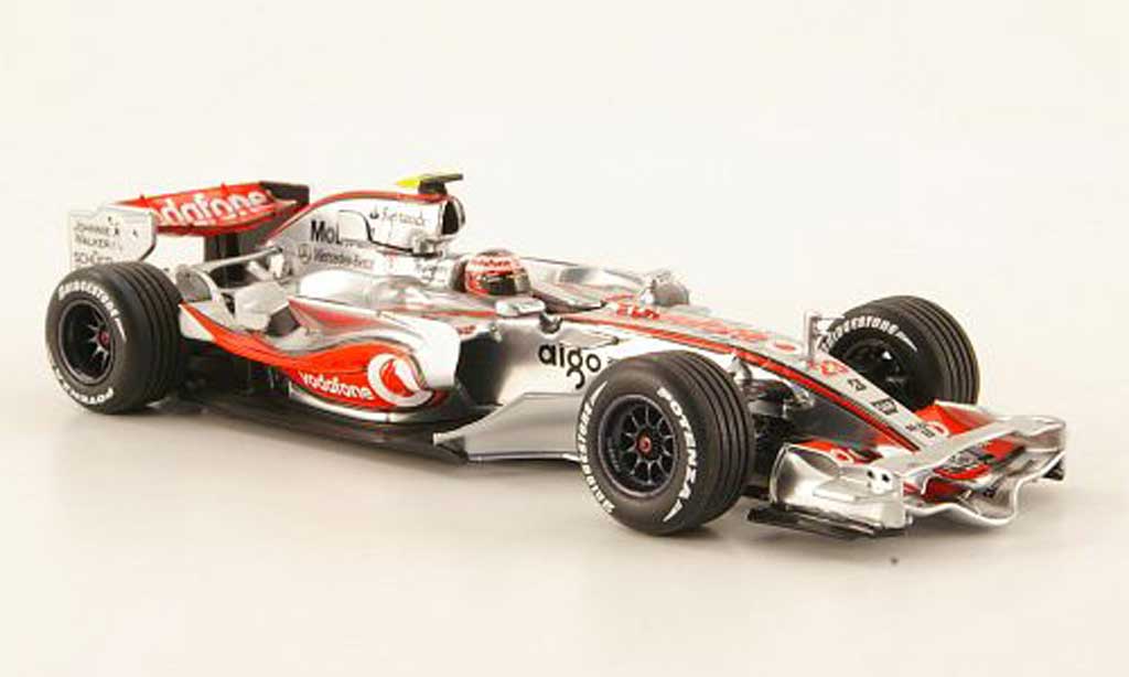 Mercedes F1 2008 1/43 Minichamps 2008 McLaren No.23 Vodafone Showcar modellino in miniatura