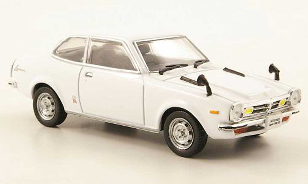 Mitsubishi Lancer 1/43 Norev 1600 GSR bianco 2-portes 1973 modellino in miniatura