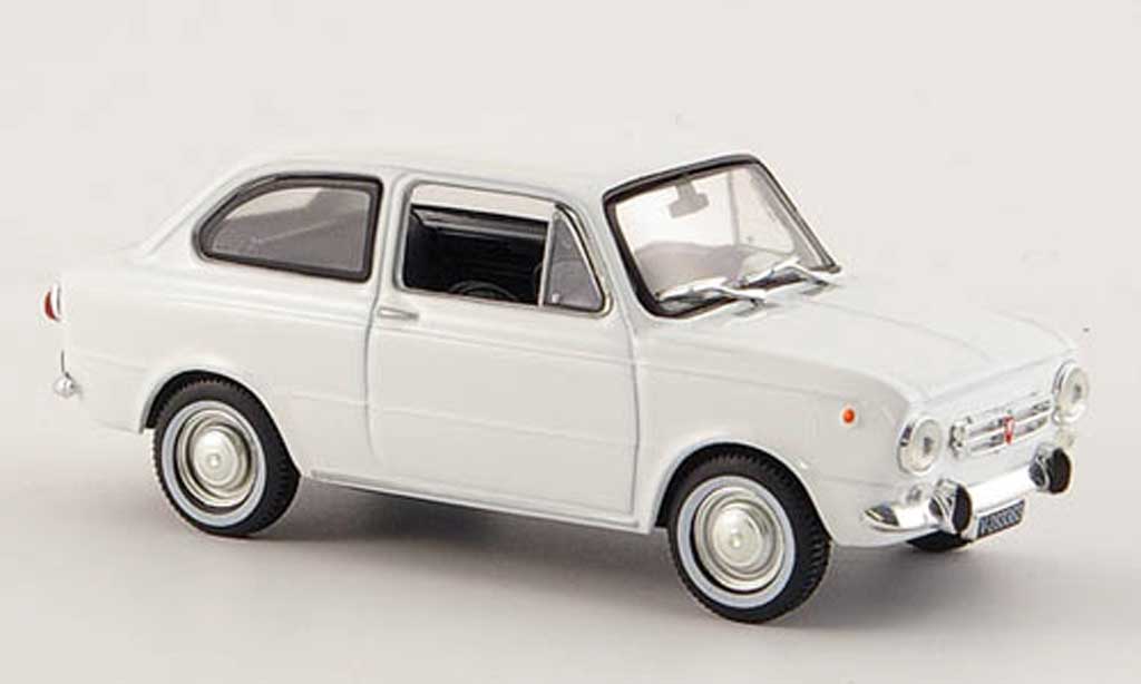 Seat 850 1/43 Norev N bianco 1966 modellino in miniatura