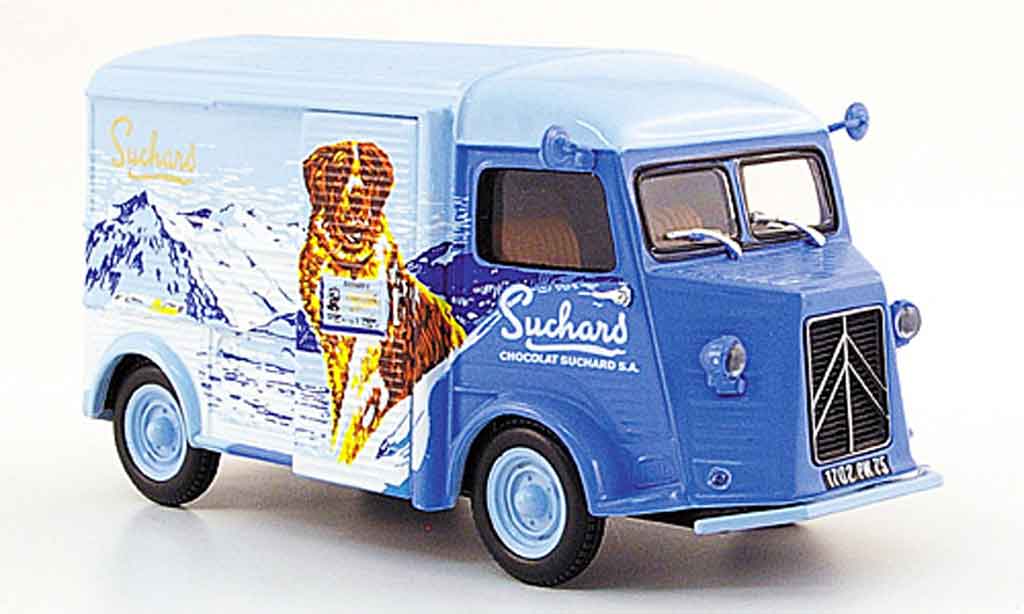 Citroen Type HY 1/43 Norev lieferwagen suchard 1966 modellino in miniatura