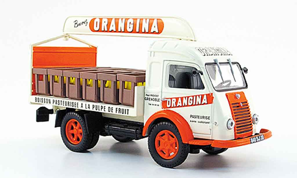 Renault Galion 1/43 Norev 2.5t getrankeaufbau orangina 1967 modellino in miniatura