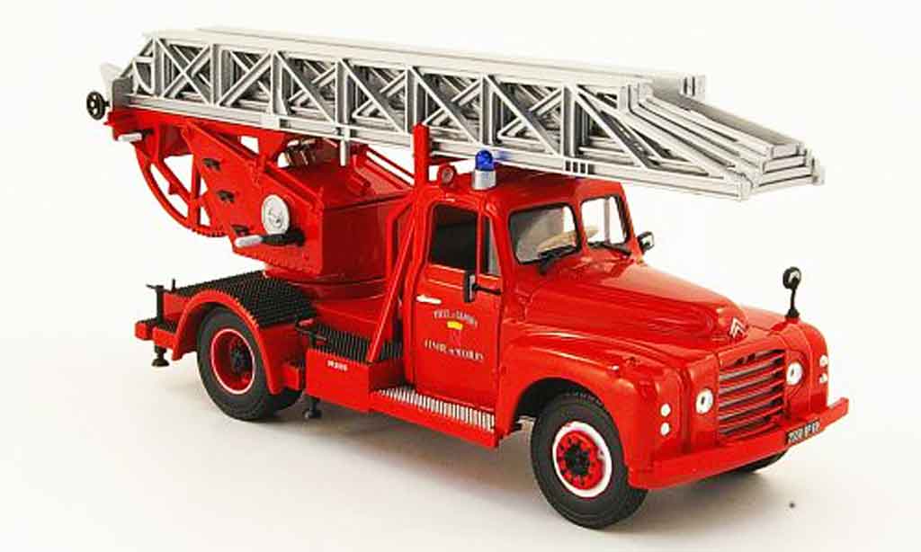 Citroen T46 1/43 Norev pompiers ville de givors pompier modellino in miniatura