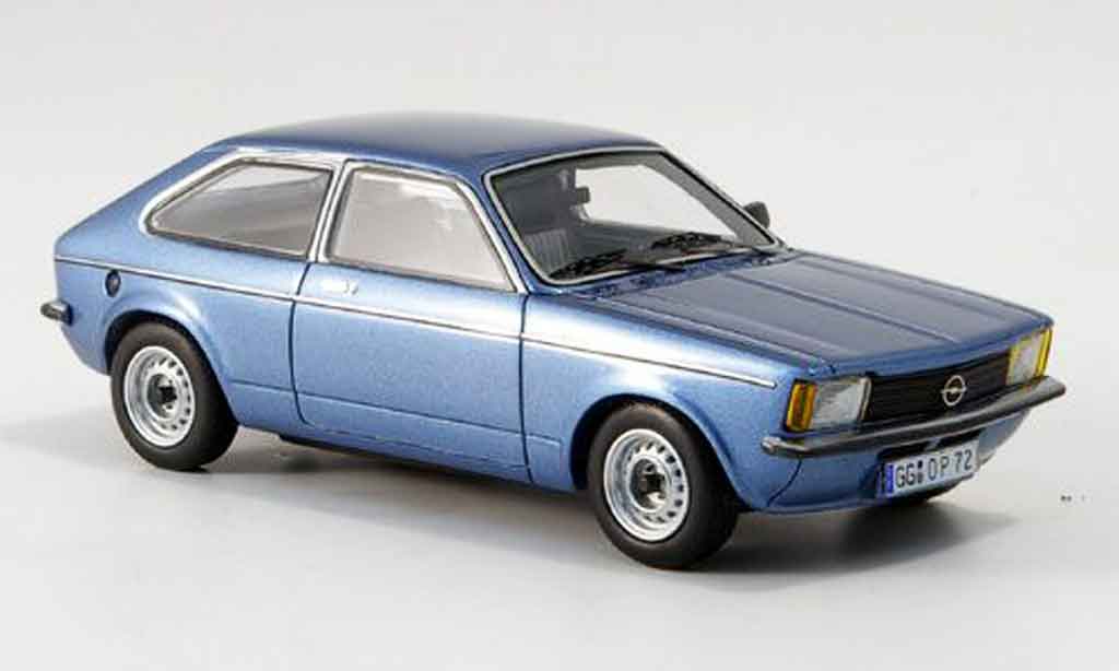 Opel Kadett C 1/43 Neo C city blu 1978 modellino in miniatura