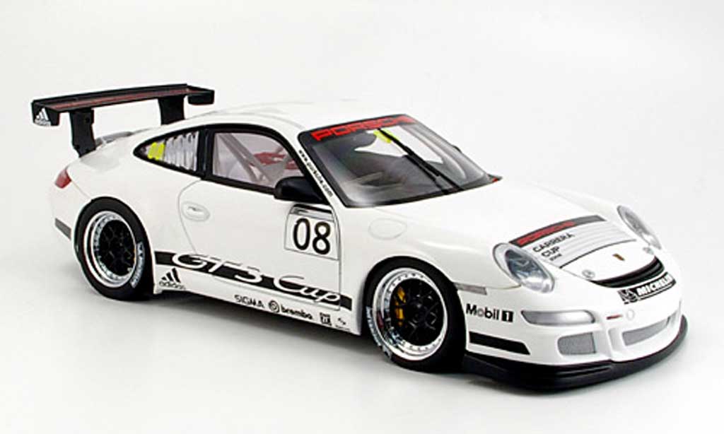 Porsche 997 GT3 CUP 1/18 Autoart GT3 Cup 2008 promo cup modellino in miniatura