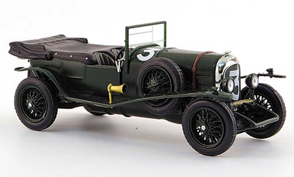 Bentley 3 1/43 IXO No. Davis/ Benjafield Sieger 1927 Le Mans modellino in miniatura
