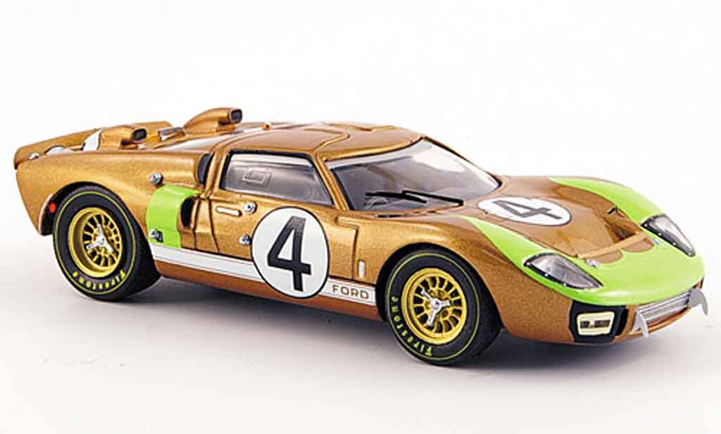Ford GT40 1/43 IXO GT 40 MK II No.4 Hawkins Donohue Le Mans 1966 modellino in miniatura