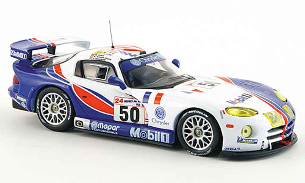 Dodge Viper GTS R 1/43 IXO GTS R No.50 Team Oreca Le Mans 1998 modellino in miniatura