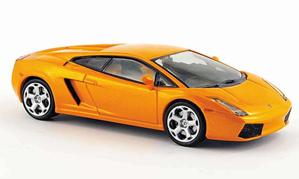 Lamborghini Gallardo 1/43 IXO orange 2003 modellino in miniatura