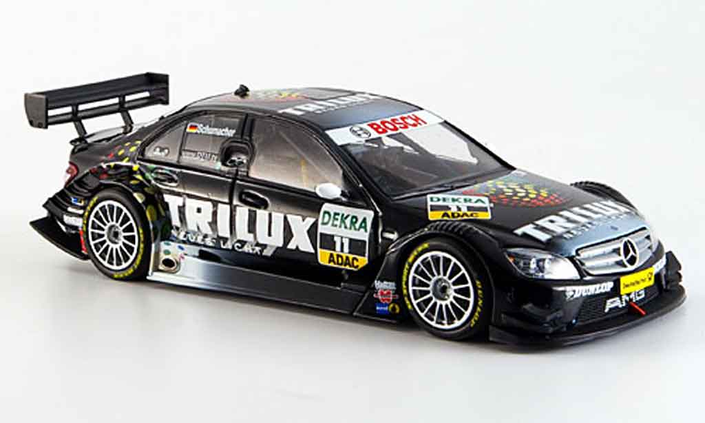 Mercedes Classe C 1/43 Minichamps Mucke R.Schumacher DTM 2008 modellino in miniatura