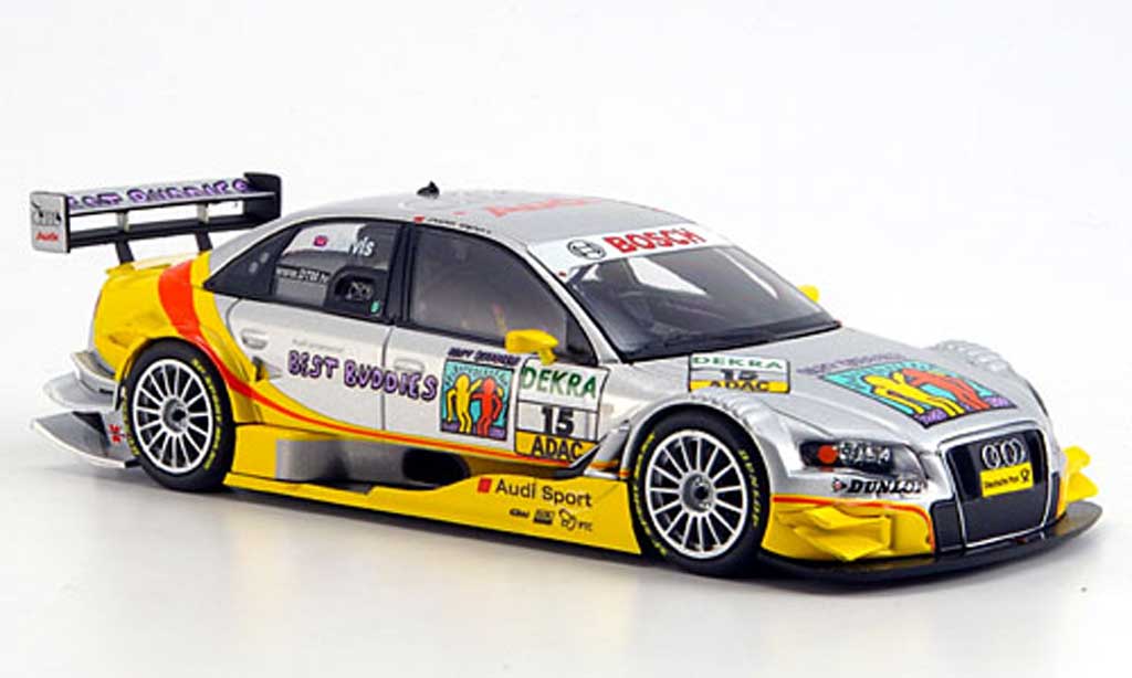 Audi A4 DTM 1/43 Minichamps DTM No.15 Team Phoenix Saison 2008 modellino in miniatura