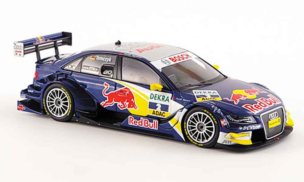 Audi A4 DTM 1/43 Minichamps DTM Abt Tomczyk Red Bull Team 2008 modellino in miniatura