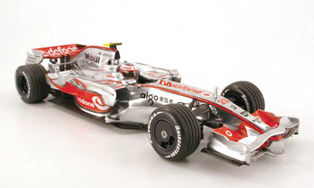 Mercedes F1 1/18 Minichamps mclaren mp 4 23 heikki kovaleinen 2008 modellino in miniatura