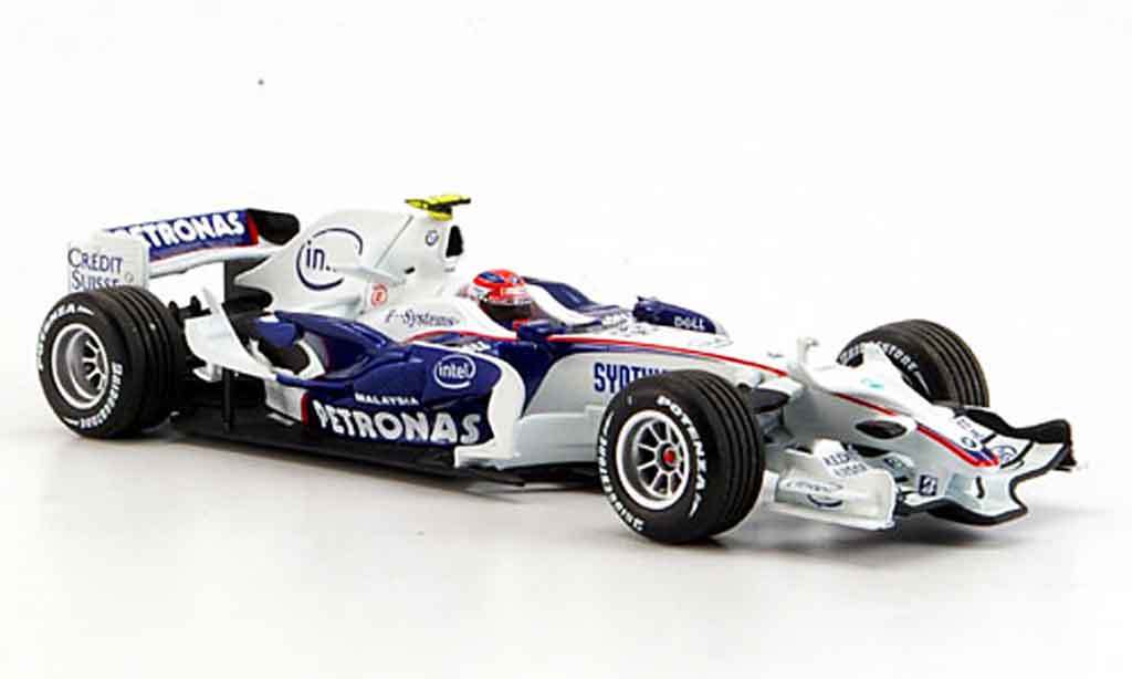 Bmw F1 2008 1/43 Minichamps 2008 Sauber .08 Team Kubica modellino in miniatura