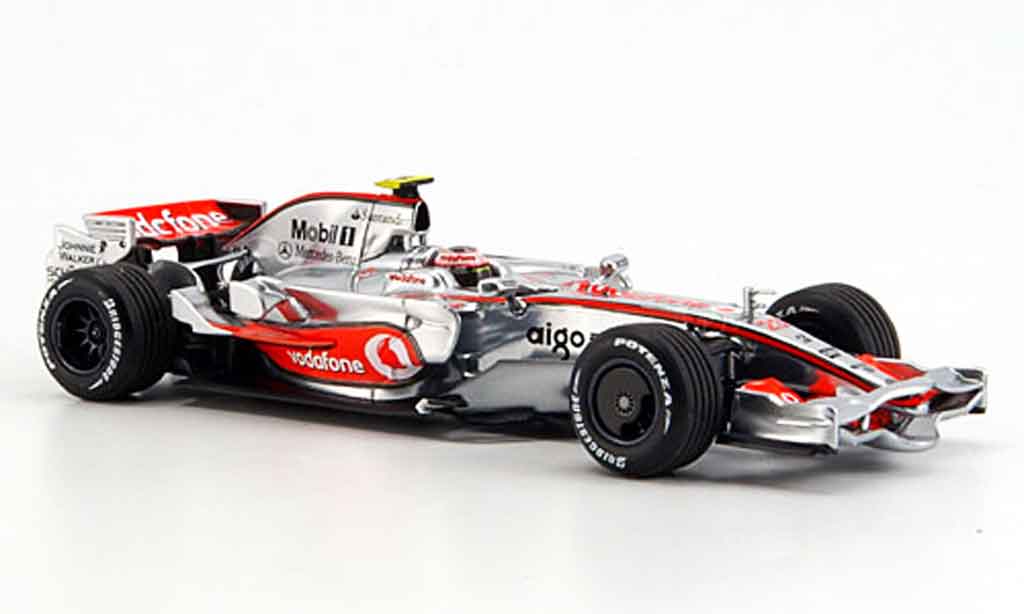 Mercedes F1 1/43 Minichamps McLaren MP 4 23 Vodafone Kovaleinen 2008 modellino in miniatura