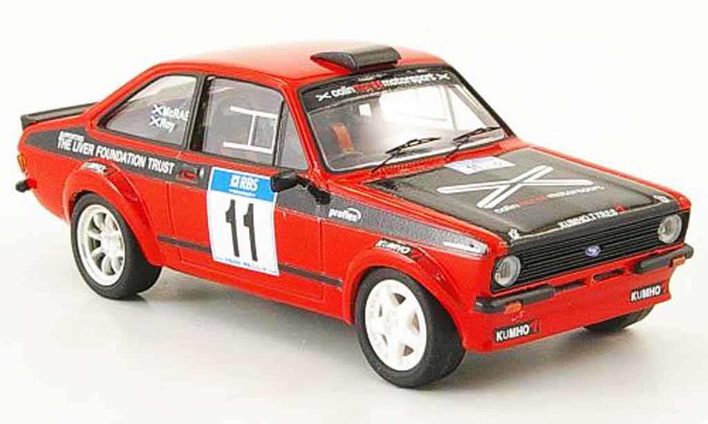 Ford Escort MK2 1/43 Trofeu MK2 No.11 McRae Roy Rallye Manx 2007 modellino in miniatura