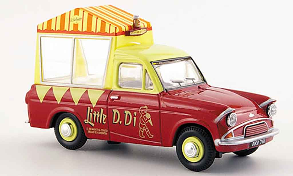 Ford Anglia 1/43 Oxford Van Di Maschios Ice Cream Eiswagen modellino in miniatura