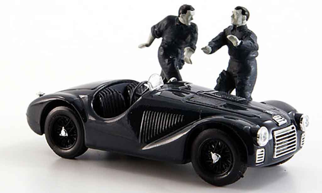 Ferrari 125 1/43 Brumm zwei figuren black & white view 1947 modellino in miniatura