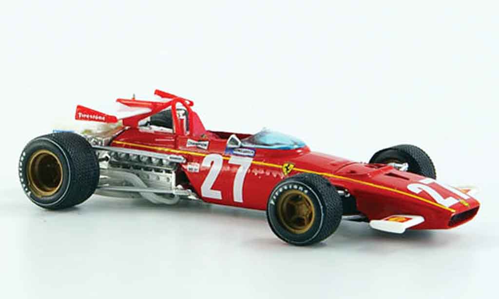 Ferrari 312 B 1/43 Brumm B b no.27 jacky ickx gp belgien 1970 modellino in miniatura