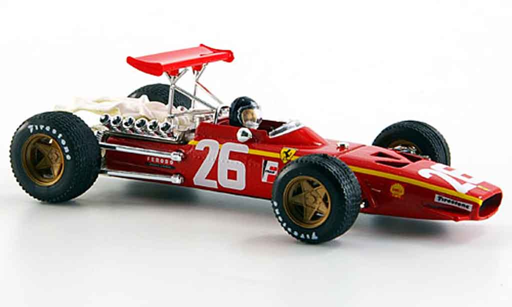 Ferrari 312 F1 1/43 Brumm F1 f1no.26 jacky ickx 40.jubilaum 1968 2008 1968 modellino in miniatura