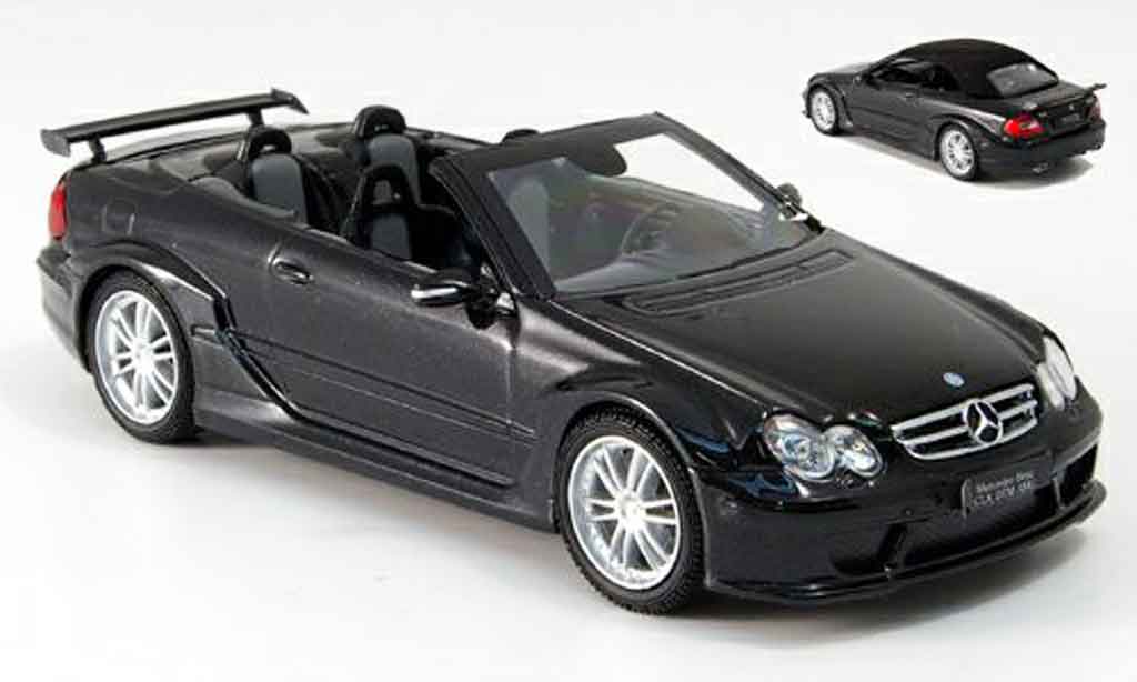 Mercedes Classe CL DTM 1/43 Kyosho K DTM AMG nero modellino in miniatura