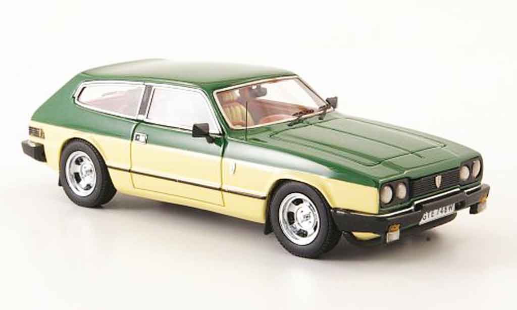 Reliant Sciavecar 1/43 Neo se6 grun beige 1980 modellino in miniatura