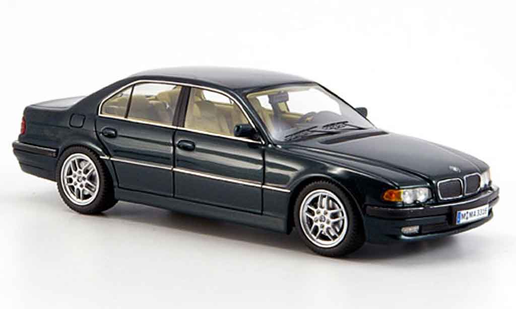 Bmw 740 E38 1/43 Neo E38 i grun 2000 modellino in miniatura