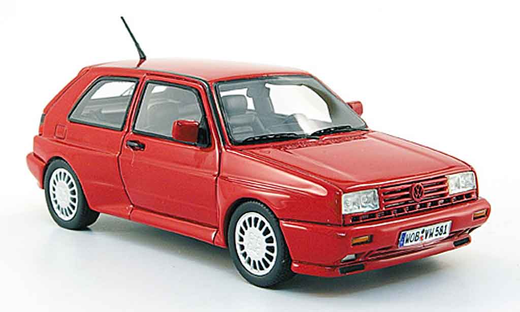 Volkswagen Golf 2 Rallye 1/43 Neo 2 Rallye G60 rosso modellino in miniatura