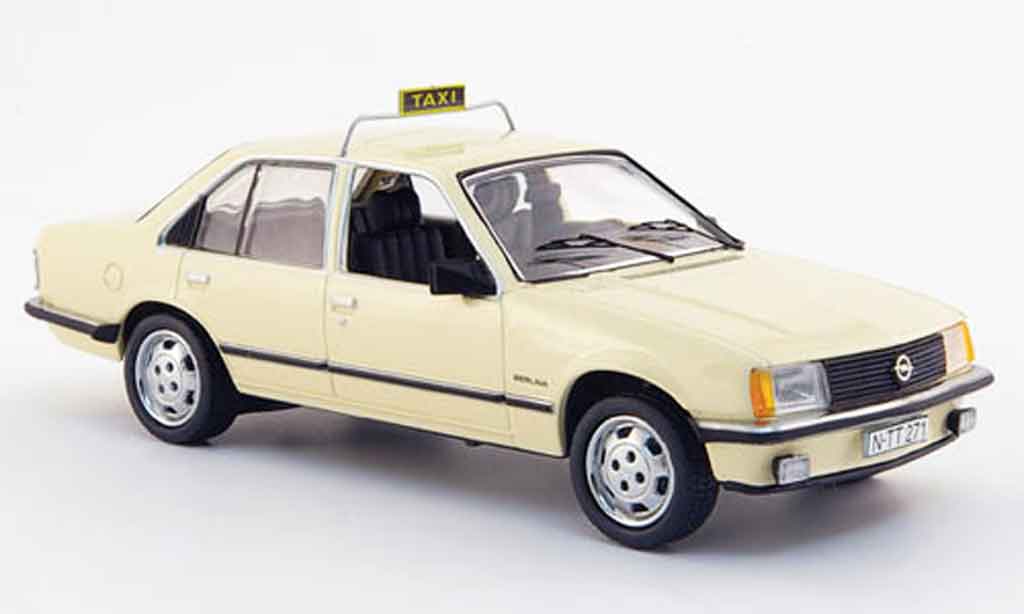 Opel Rekord 1/43 Schuco e taxi modellino in miniatura