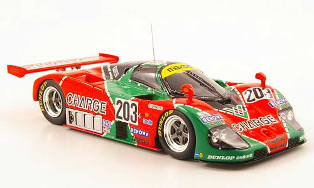 Mazda 767B 1/43 Spark No.203 Charge 24h Le Mans 1990 modellino in miniatura