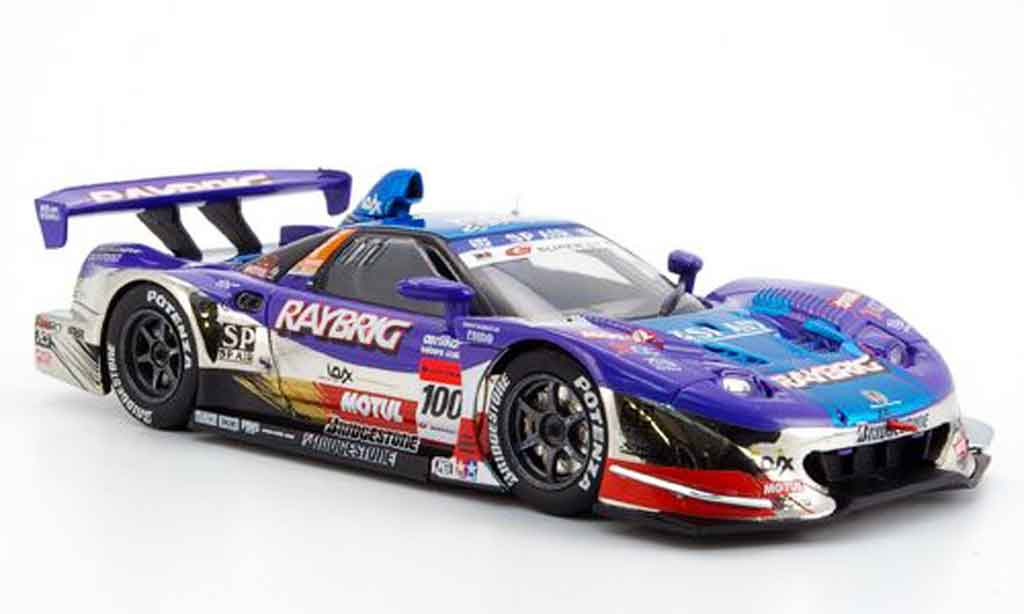 Honda NSX 1/43 Ebbro SGT Raybrig Fuji 2007 modellino in miniatura