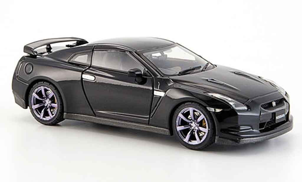 Nissan Skyline R35 1/43 Ebbro R35 GT R nero 2007 modellino in miniatura