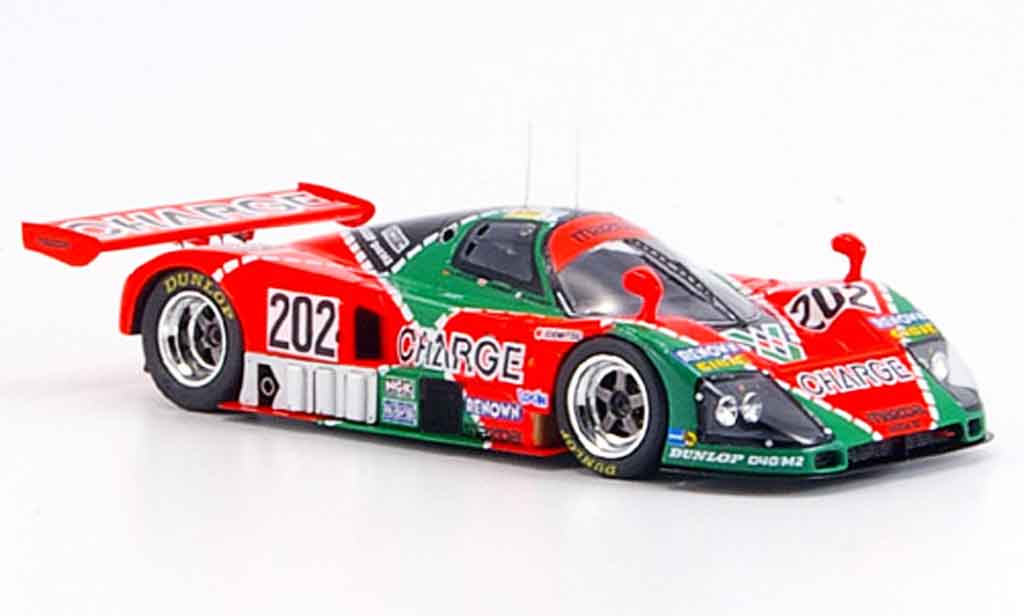 Mazda 787B 1/43 Spark No.202 Gachot Herbert Weidler Le Mans 1990 modellino in miniatura