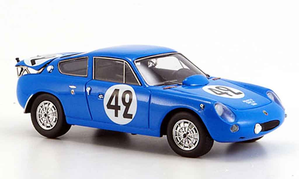 Simca 1300 1/43 Spark abarth no.42 rosso 24h le mans 1962 modellino in miniatura