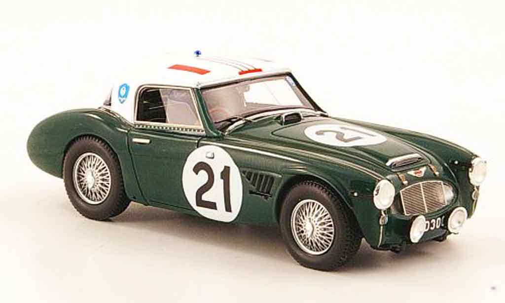 Austin Healey 3000 1/43 Spark No.21 Stoop Beckaert 24h Le Mans 1961 modellino in miniatura