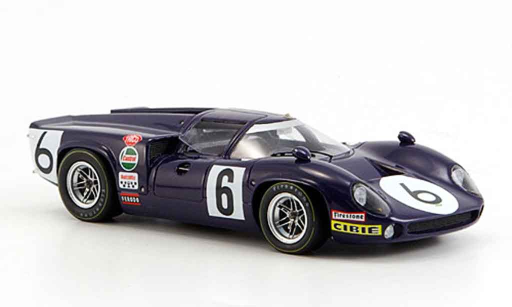Lola T70 1/43 Spark MK3 No.6 Le Mans Eppstein Nelson 1968 modellino in miniatura