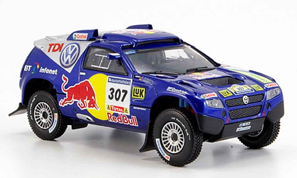 Volkswagen Touareg 1/43 Norev no.307 paris dakar 2006 modellino in miniatura