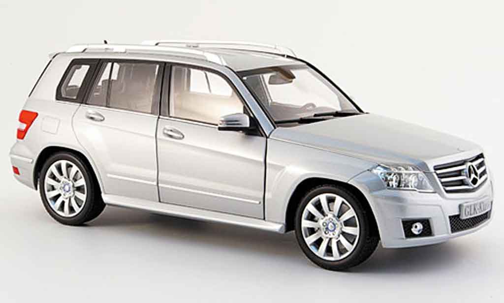 Mercedes Classe GLK 1/18 Minichamps (x 204) grigio sport 2008 modellino in miniatura