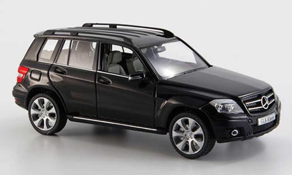 Mercedes Classe GLK 1/43 Schuco Offroad nero 2008 modellino in miniatura