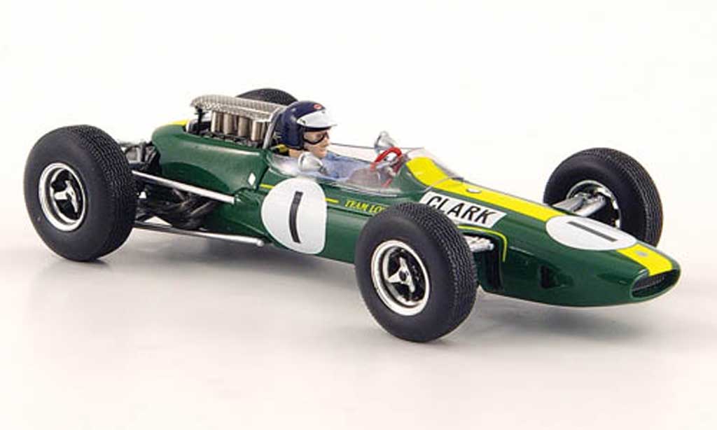 Lotus 33 1/43 Spark Climax No.1 J.Clark Sieger GP Deutschland 1965 modellino in miniatura